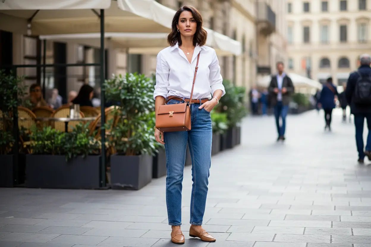 5 Outfit Perfetti con la Borsa Color Cuoio: Guida Completa agli Abbinamenti - Stile Donna Bags