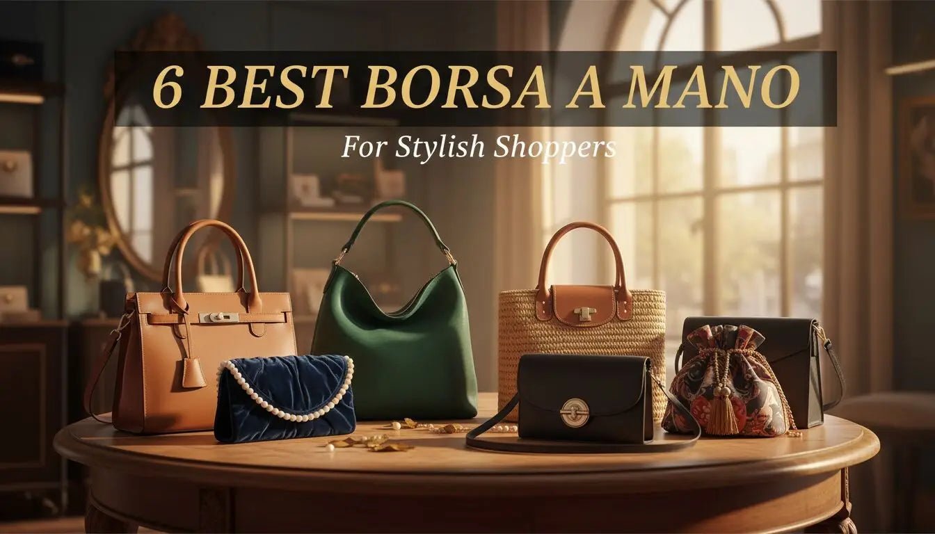 6 Best Borsa a Mano for Stylish Shoppers - Stile Donna Bags