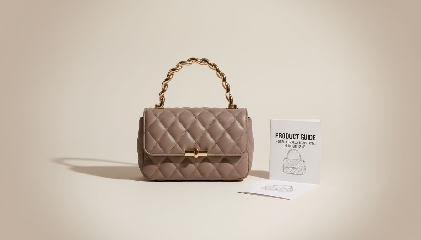 Borsa a Spalla Trapuntata: Eleganza e Funzionalità - Stile Donna Bags