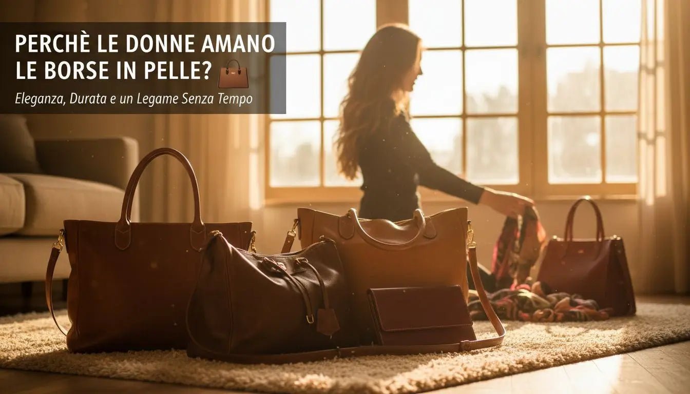 Perché le donne amano le borse in pelle? - Stile Donna Bags
