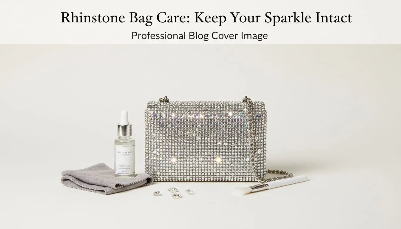 Rhinestone Bag Care: Keep Your Sparkle Intact - Stile Donna Bags