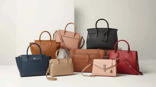 Collezione borse Stile Donna nuovi arrivi in navy, tan, beige, nero, rosso e rosa