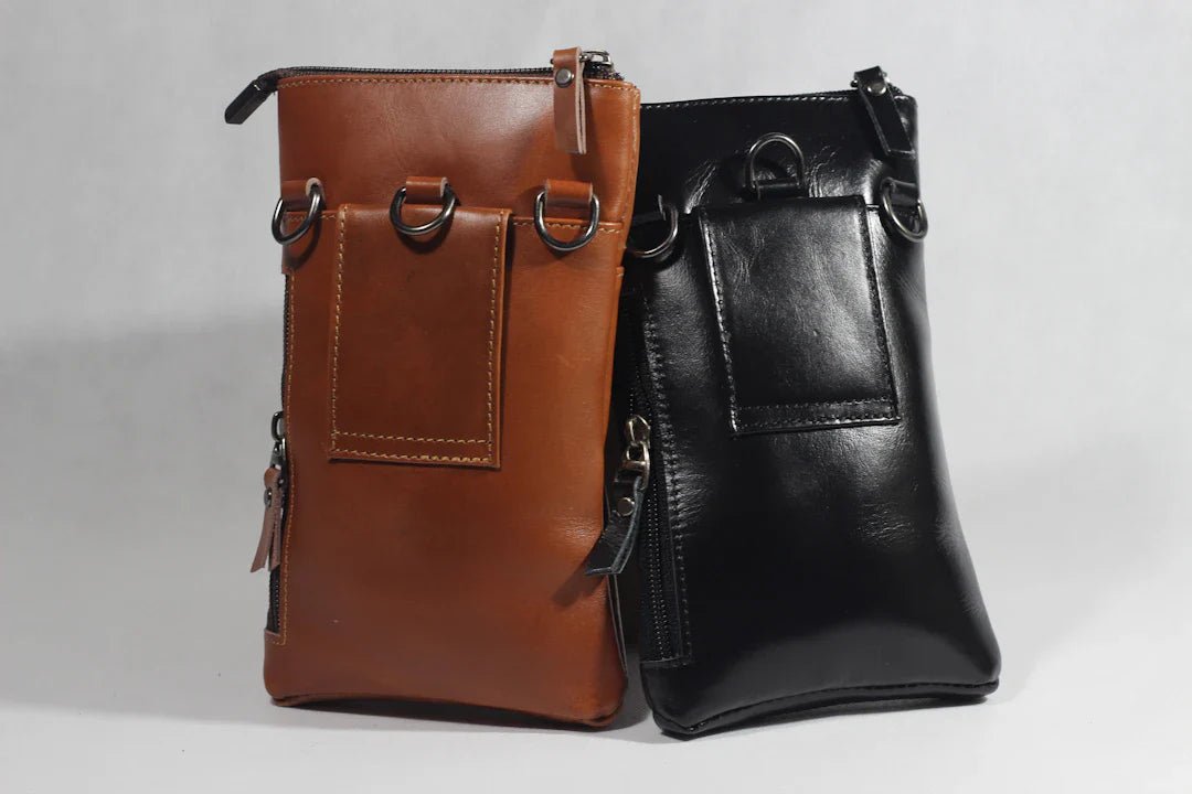 Stylish Leather Handbags with Versatile Removable Straps - Stile Donna Bags