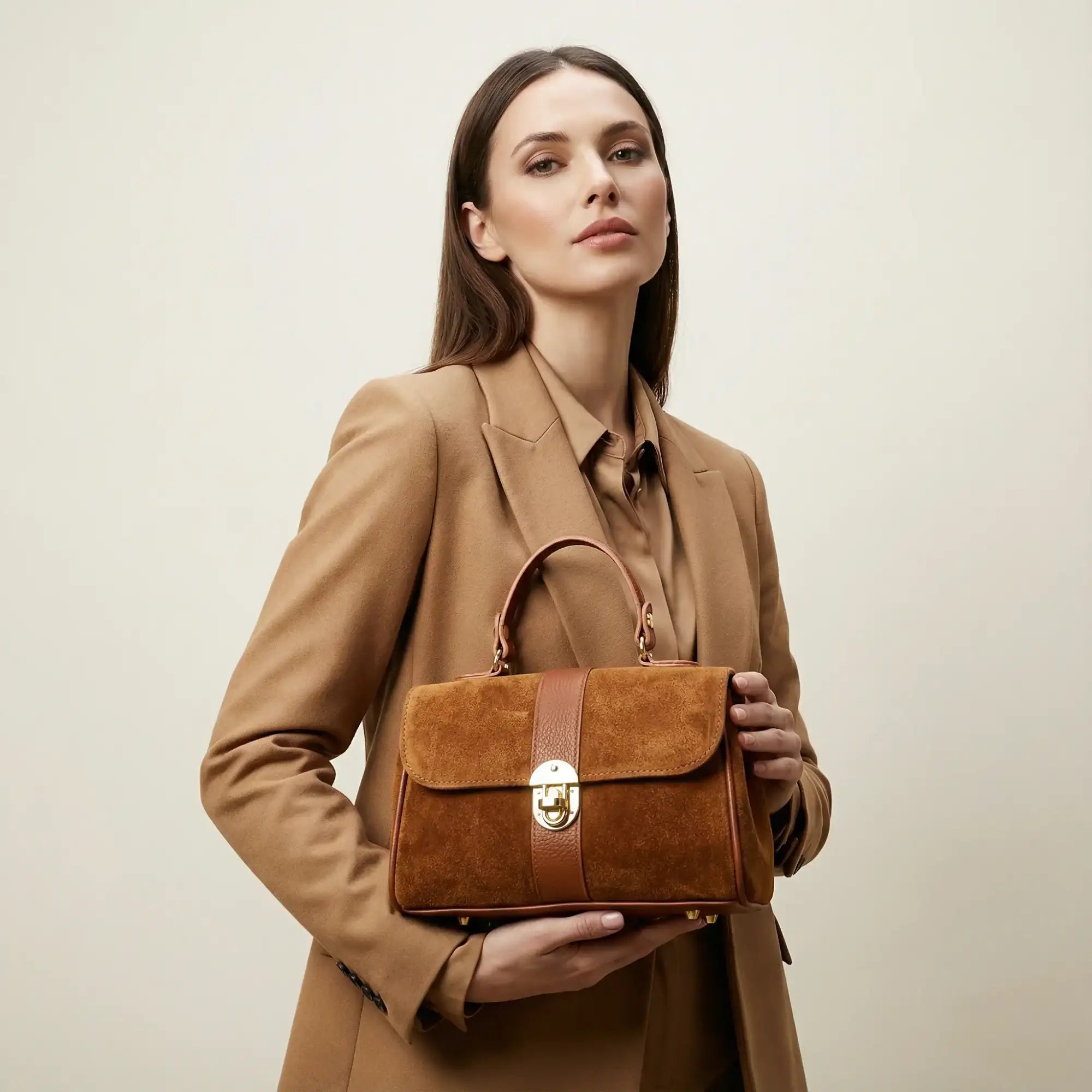Borse in pelle scamosciata - stile donna