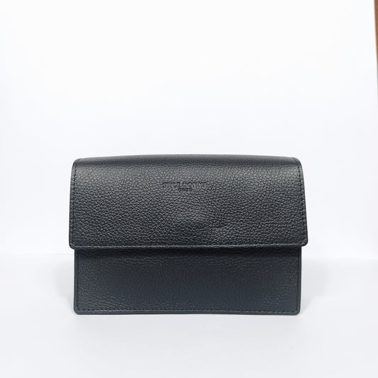 Luxe Crossbody Borsa A Tracolla In Vera Pelle Donna Con Chiusura Magnetica E Cerniera by Stile Donna Bags