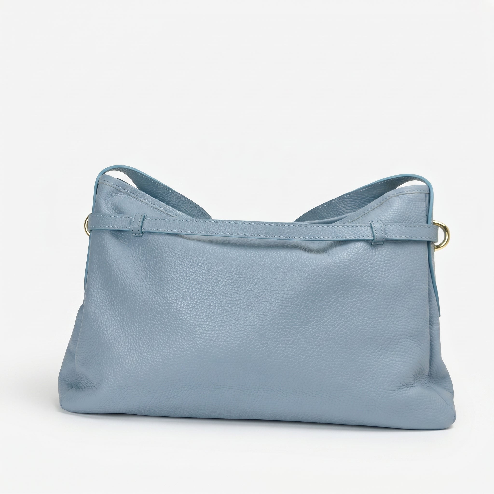 Allicia borsa a tracolla vera pelle made in Italy – dettaglio manico