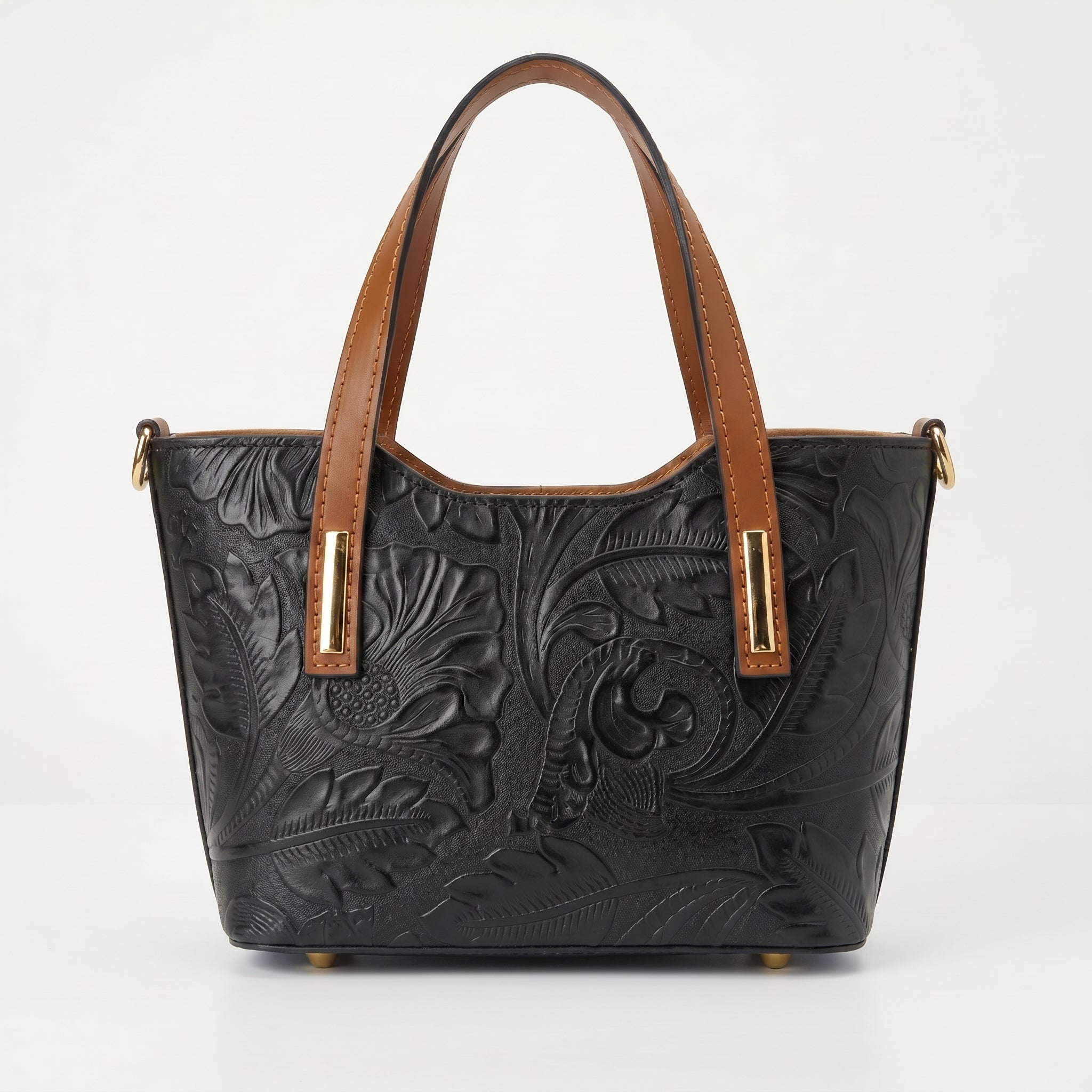 Ark borsa a tracolla vera pelle verde – con accessori abbinati