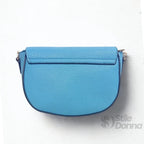 Borsa Crossbody in Ecopelle Azzurra con Chiusura Magnetica - Stile Donna Bags