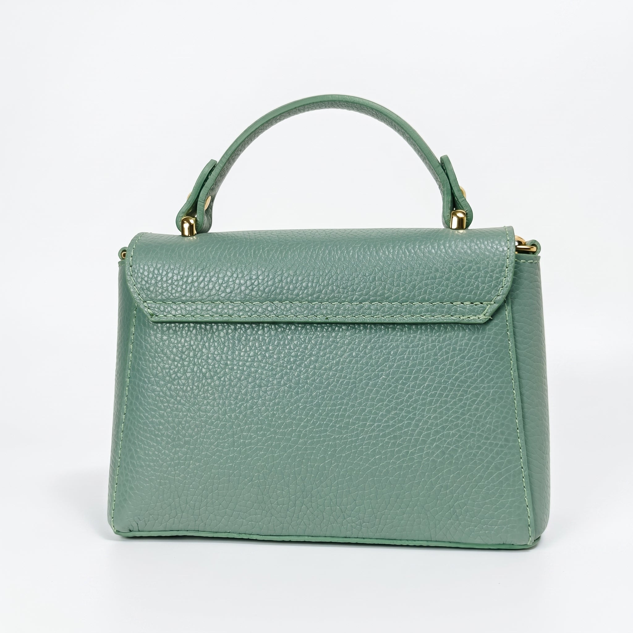 Mini borsa a farfalla vera pelle bianca – vista supplementare 2