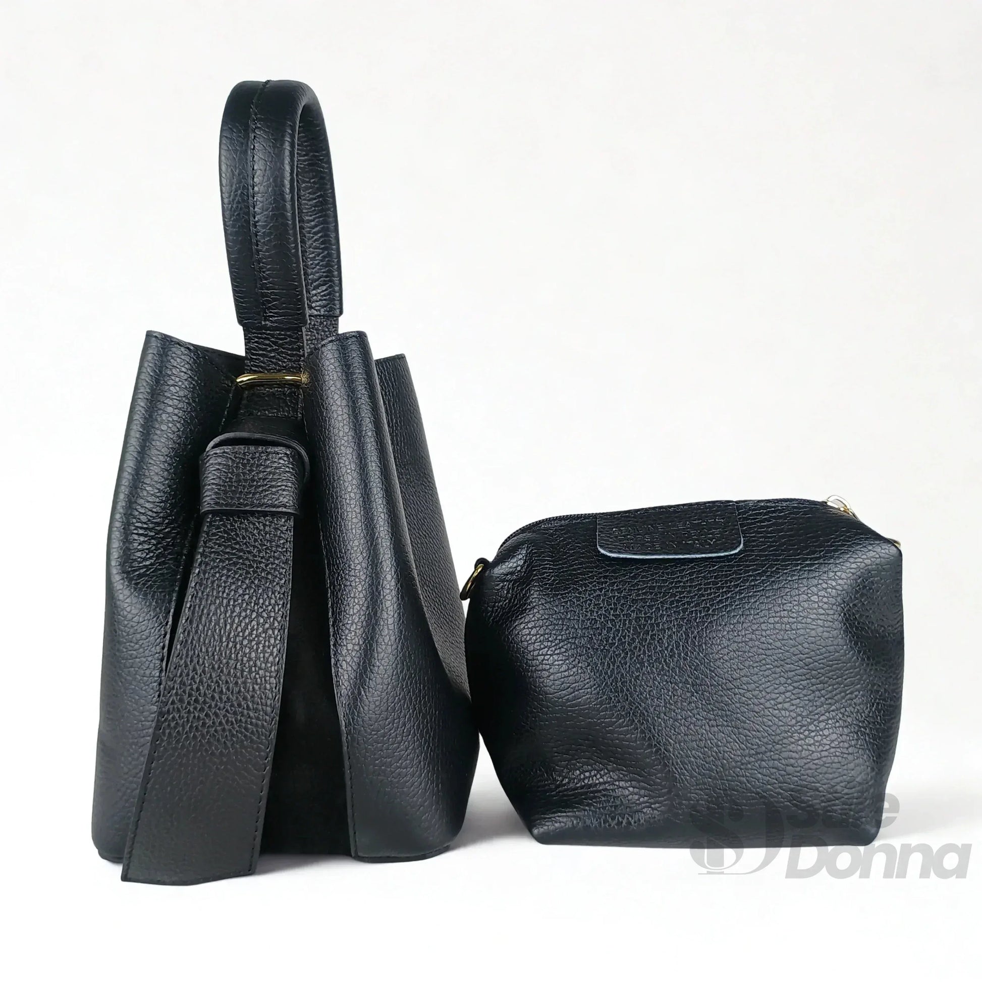 Borsa Secchiello Vera Pelle Quotidiana | Vista aggiuntiva 15 | vera pelle | Rosa