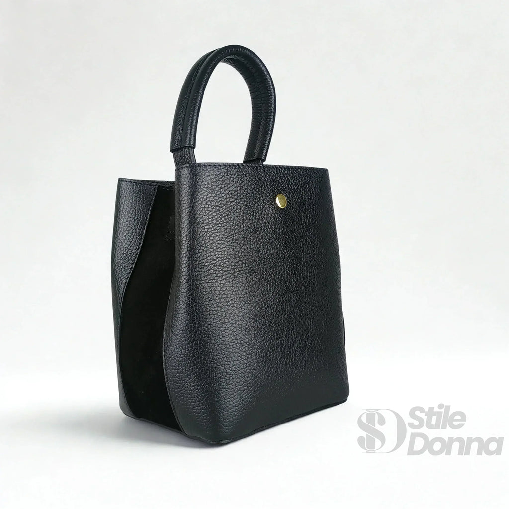Borsa Secchiello Vera Pelle Quotidiana | Vista aggiuntiva 19 | vera pelle | Rosa