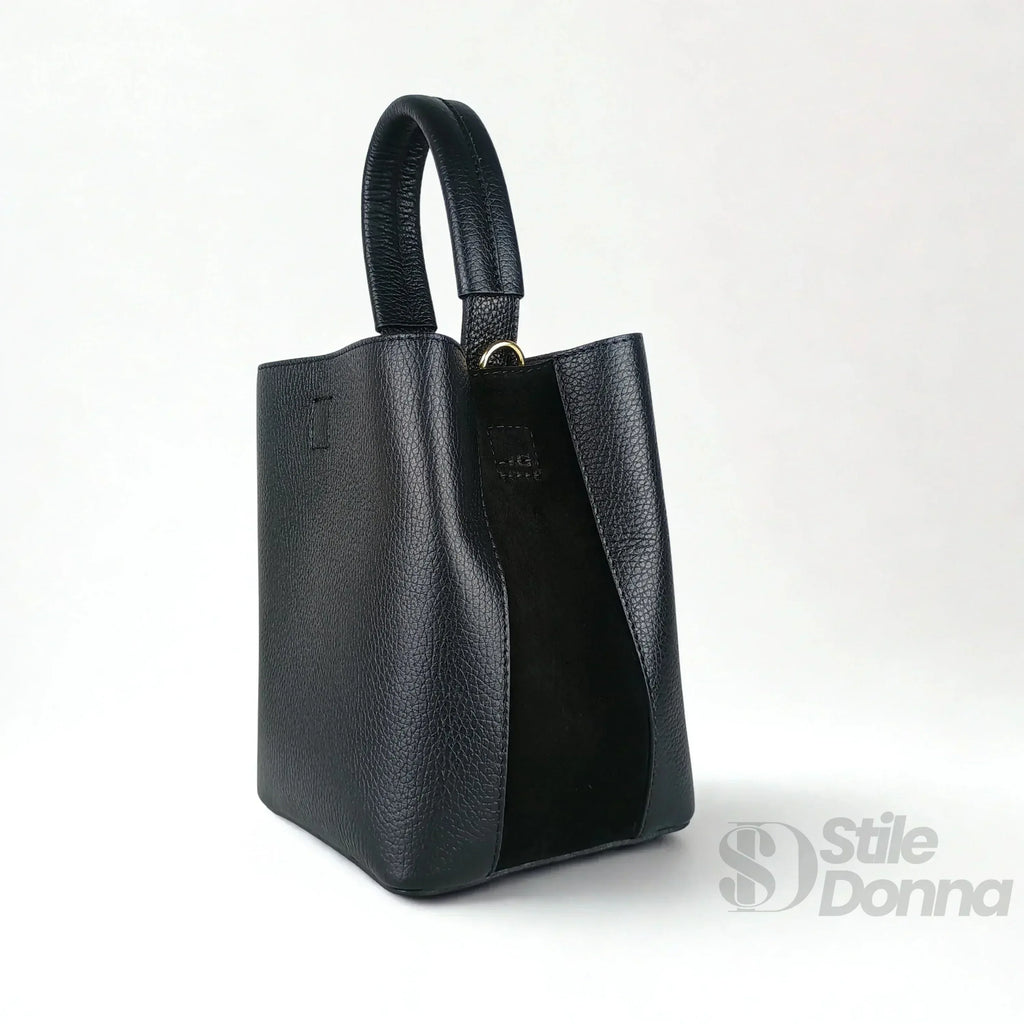 Borsa Secchiello Vera Pelle Quotidiana | Vista aggiuntiva 22 | vera pelle | Rosa