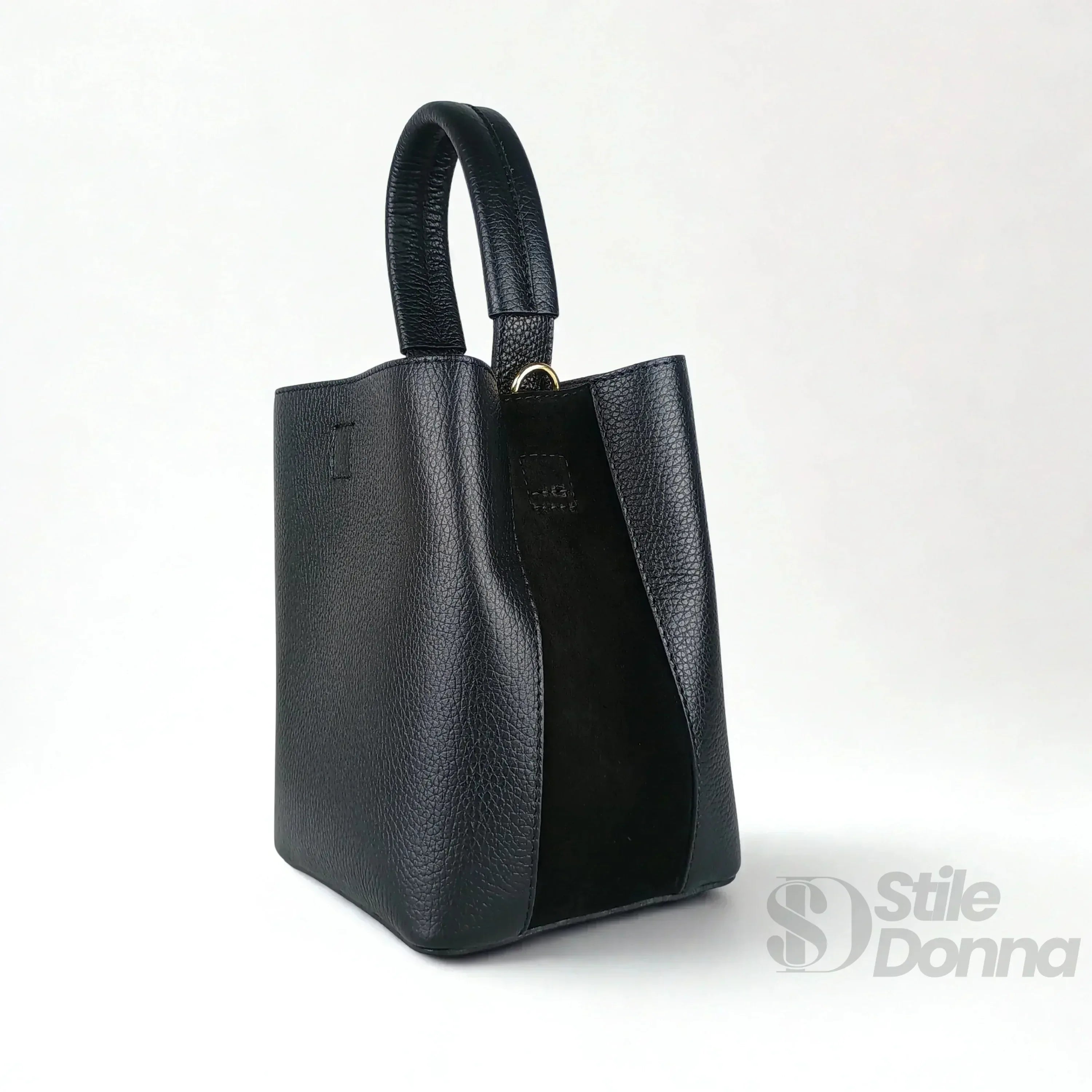 Borsa Secchiello Vera Pelle Quotidiana | Vista aggiuntiva 22 | vera pelle | Rosa