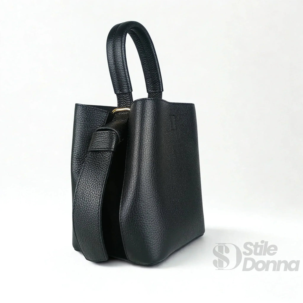 Borsa Secchiello Vera Pelle Quotidiana | Vista aggiuntiva 23 | vera pelle | Rosa