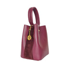 Borsa Secchiello in Vera Pelle per Uso Quotidiano - Stile Donna Bags