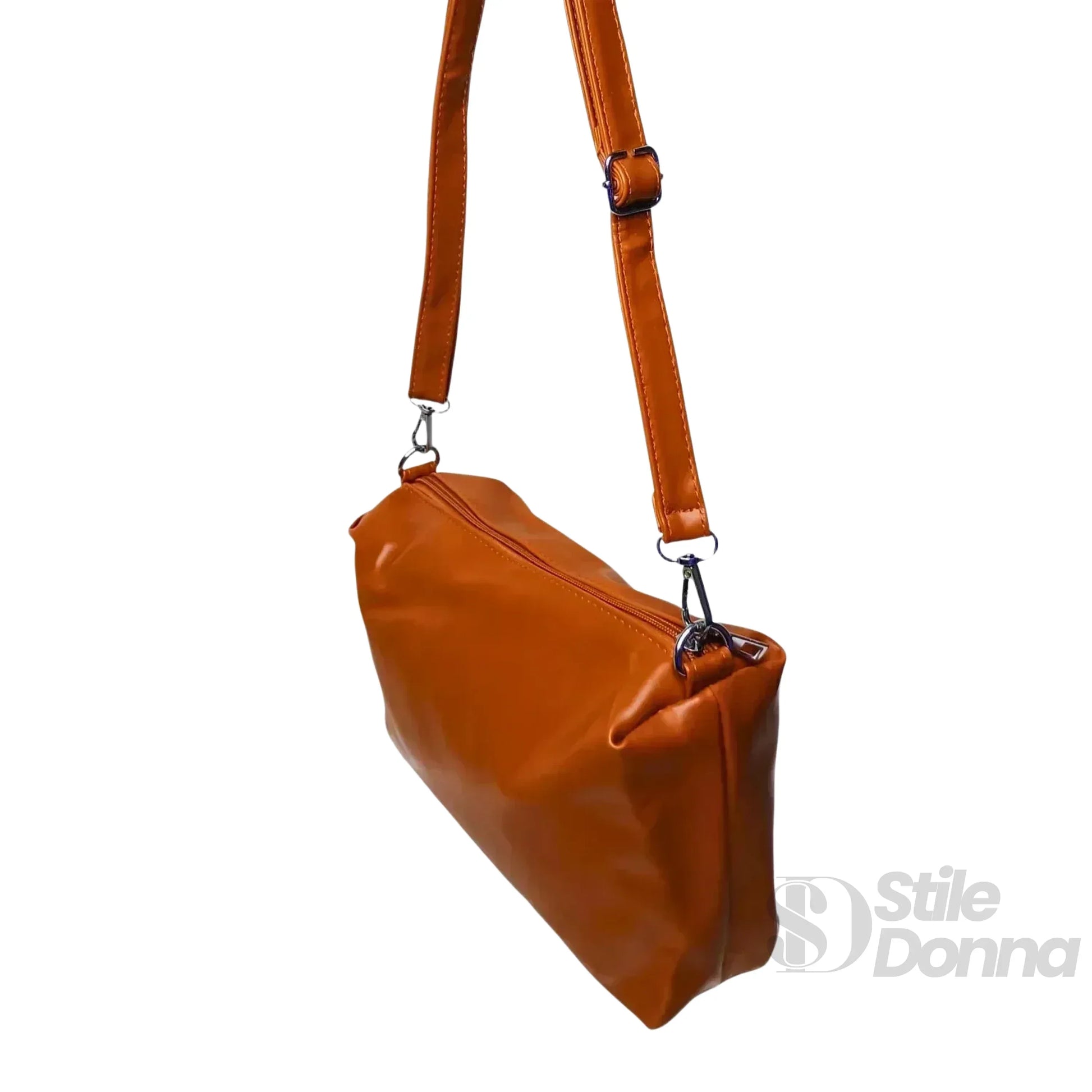 Stile Donna borsa tote ecopelle con tracolla inclusa chiusura magnetica – vista posteriore