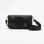 Coconuda Borsa Tracolla in Ecopelle con Logo in Rilievo e Borchie - Stile Donna Bags
