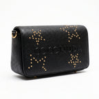 Coconuda Borsa Tracolla in Ecopelle con Logo in Rilievo e Borchie - Stile Donna Bags