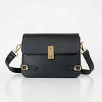 Borsa a Tracolla Buckle Up in Vera Pelle Regolabile - Stile Donna Bags