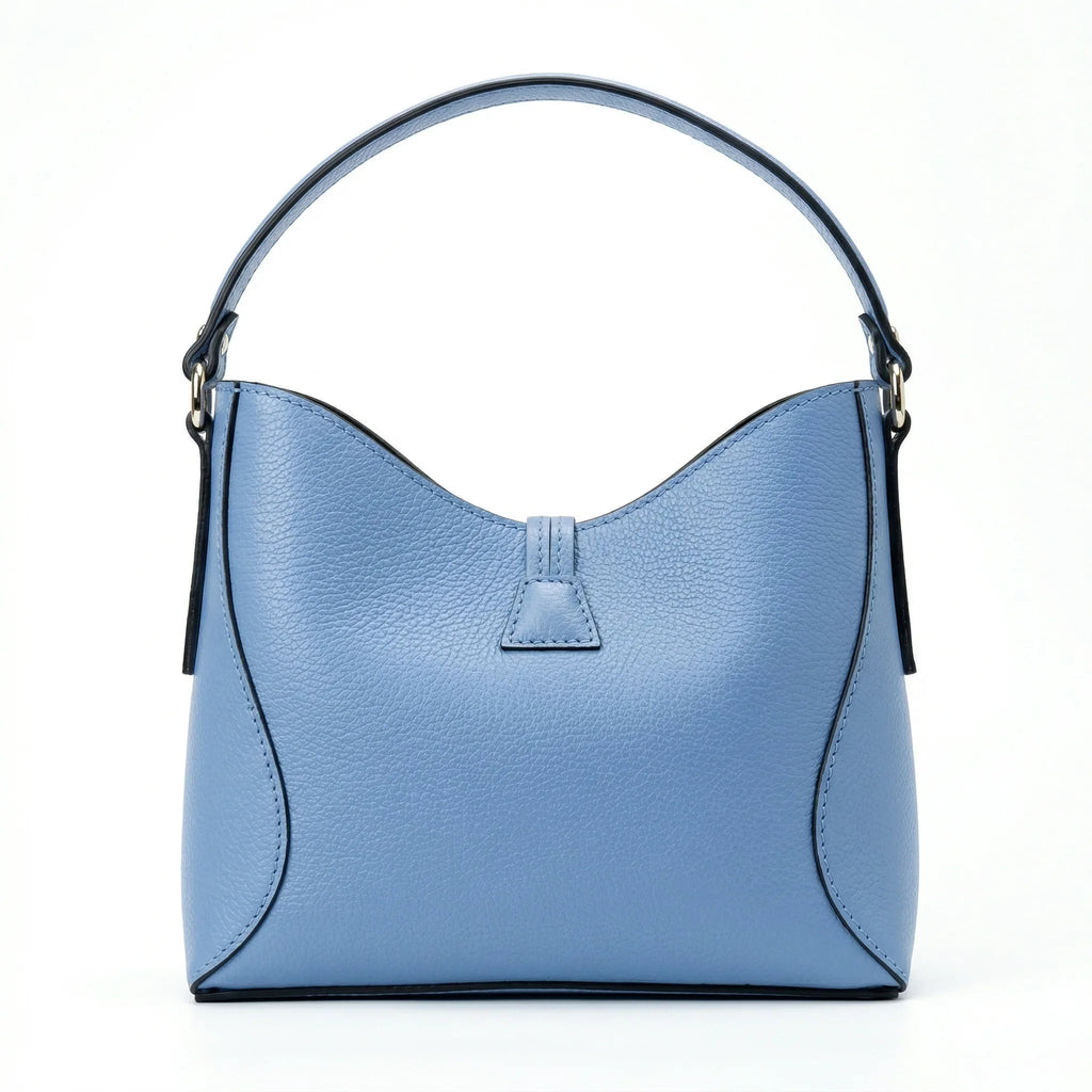 Lorenza borsa a tracolla vera pelle elegante capiente – dettaglio esterno