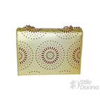 Borsa a Tracolla in Ecopelle con Catena Elegante e Versatile - Stile Donna Bags