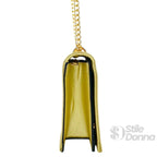 Borsa a Tracolla in Ecopelle con Catena Elegante e Versatile - Stile Donna Bags