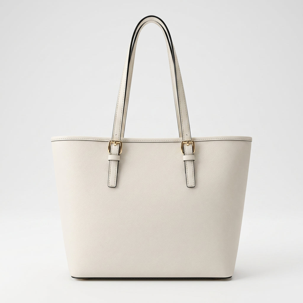 Чанта Serena Shopper от истинска кожа Saffiano с двойно вътрешно джобче – Stile Donna Bags