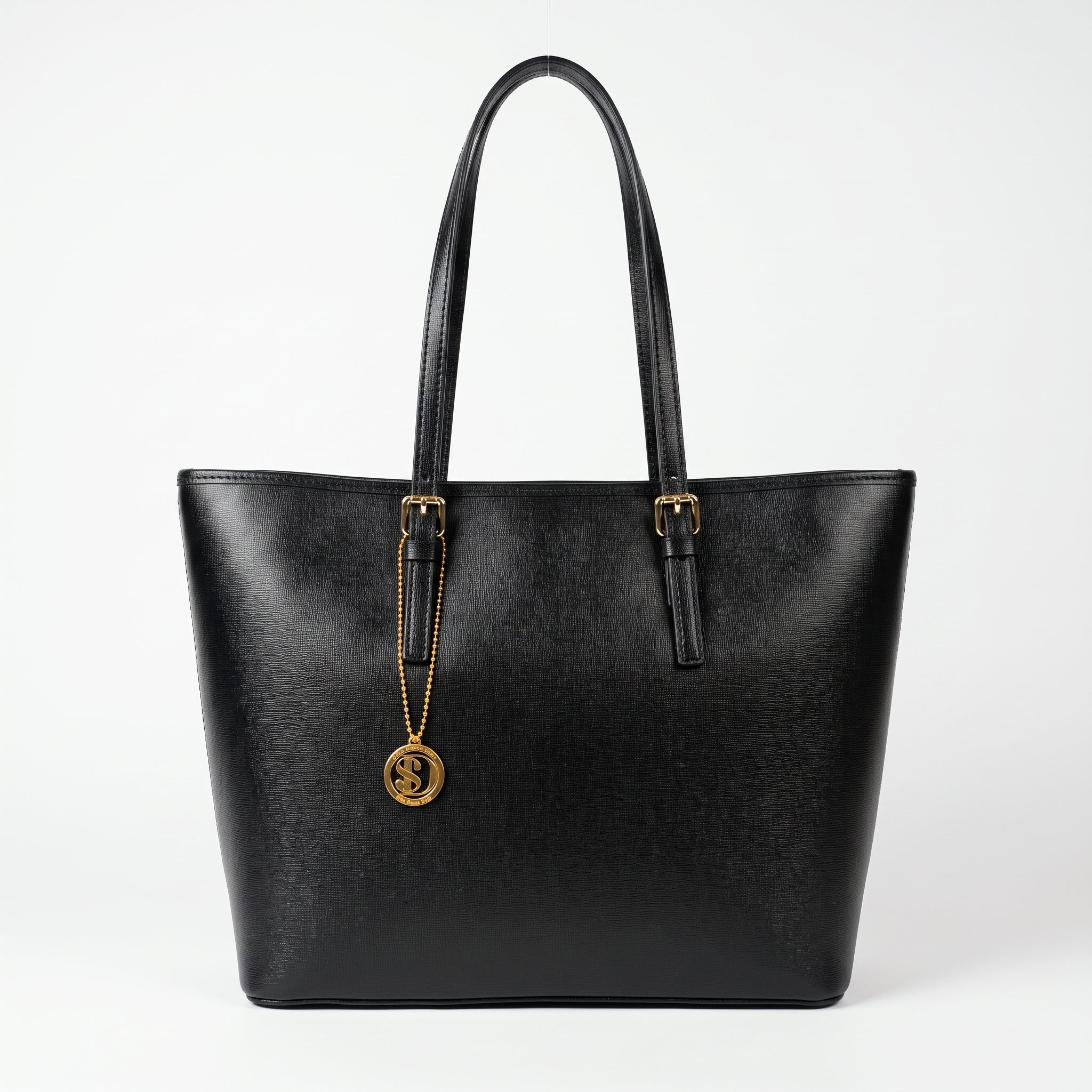 Borsa Serena Shopper in Vera Pelle Saffiano con Doppia Tasca Interna – Stile Donna Bags - Shopper e Tote Bag - Stile Donna Bags