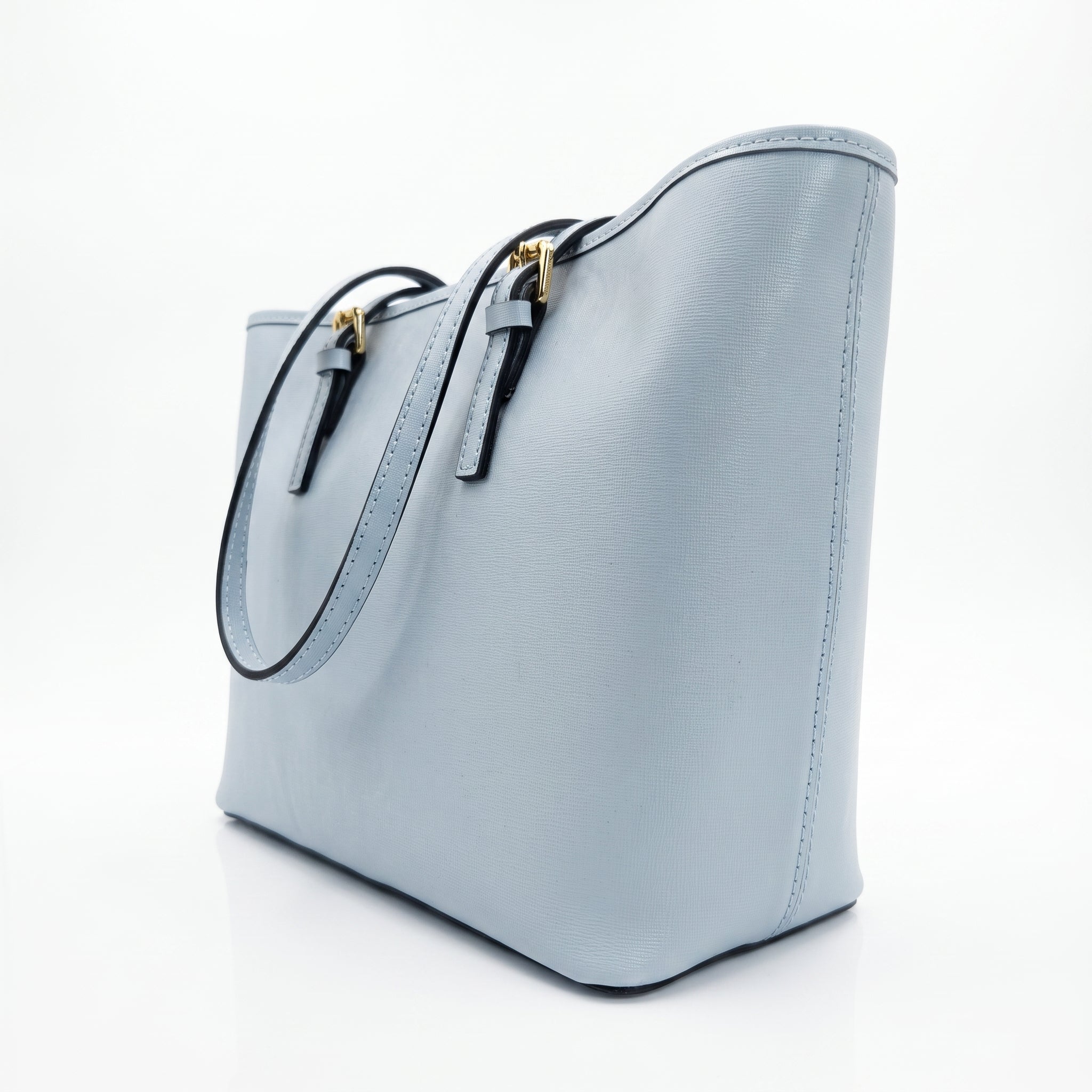 Чанта Serena Shopper от истинска кожа Saffiano с двойно вътрешно джобче – Stile Donna Bags