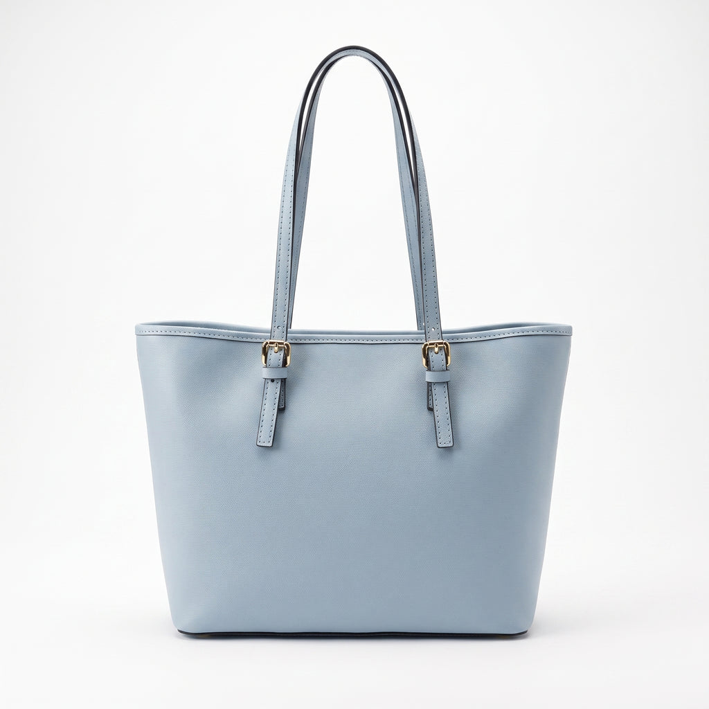 Чанта Serena Shopper от истинска кожа Saffiano с двойно вътрешно джобче – Stile Donna Bags