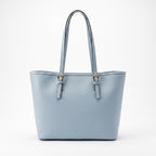 Чанта Serena Shopper от истинска кожа Saffiano с двойно вътрешно джобче – Stile Donna Bags