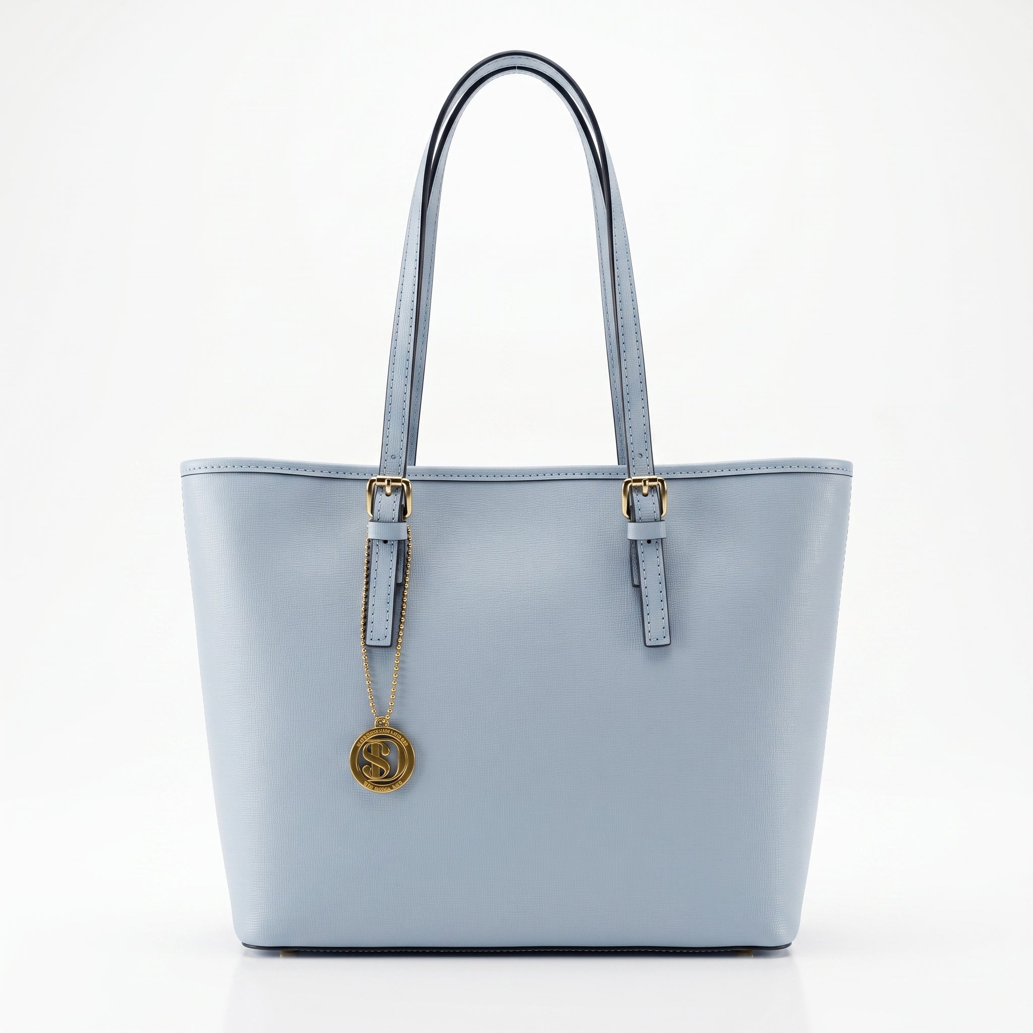 Borsa Serena Shopper in Vera Pelle Saffiano con Doppia Tasca Interna – Stile Donna Bags - Shopper e Tote Bag - Stile Donna Bags
