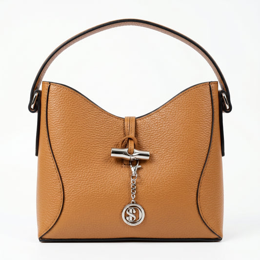 Bolso bandolera Lorenza en piel auténtica elegante para mujer