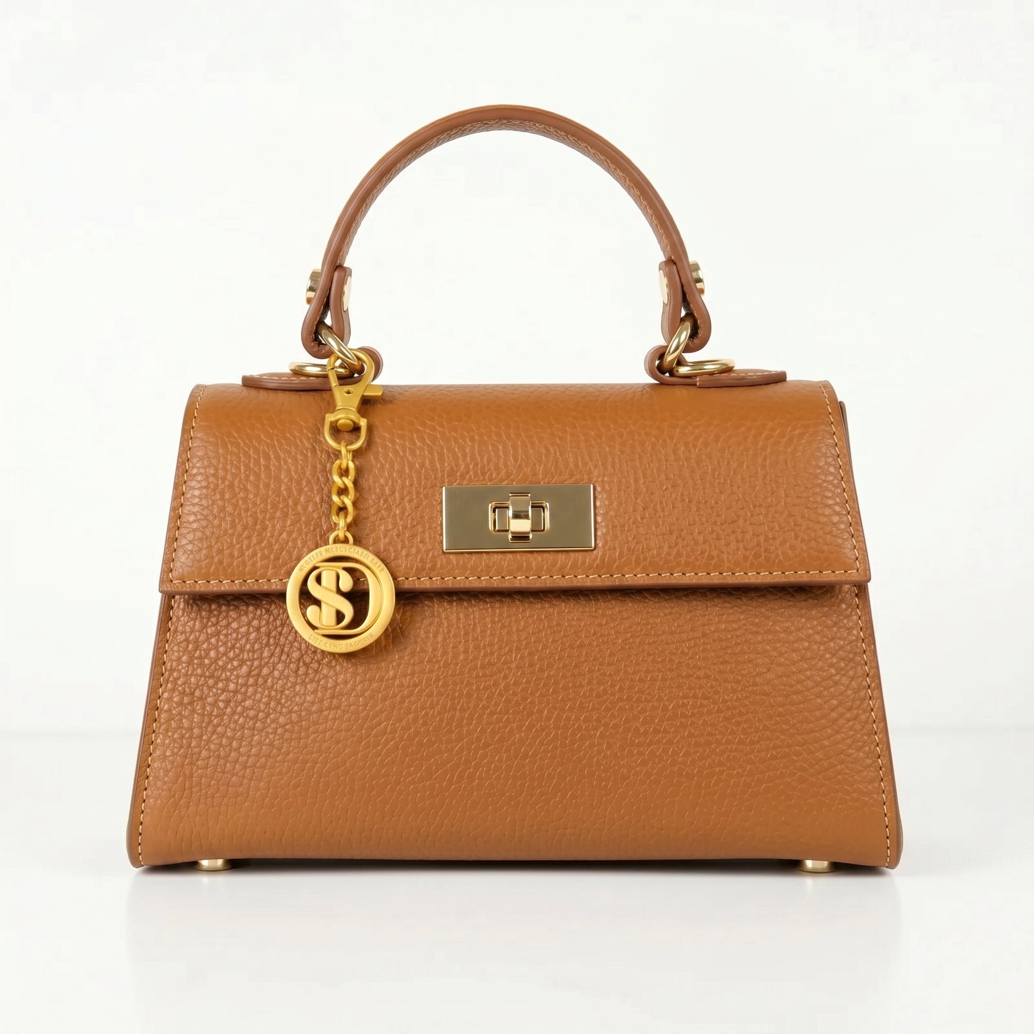 Mini Borsa Veron in Vera Pelle con Tracolla Rimovibile - Borsa a mano - Stile Donna Bags