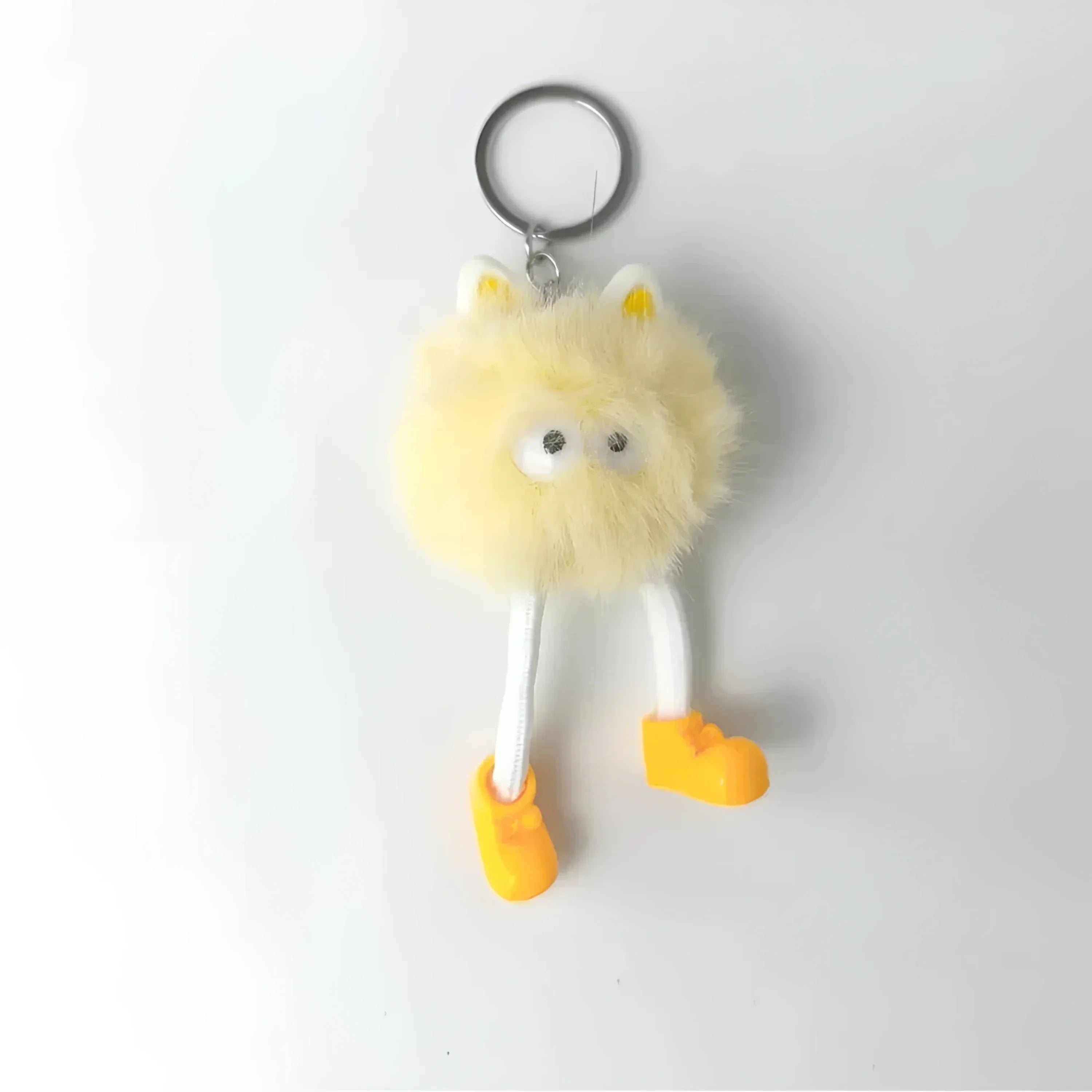 Stile Donna charm per borsa pom pom pelliccia sintetica peluche morbido – vista supplementare