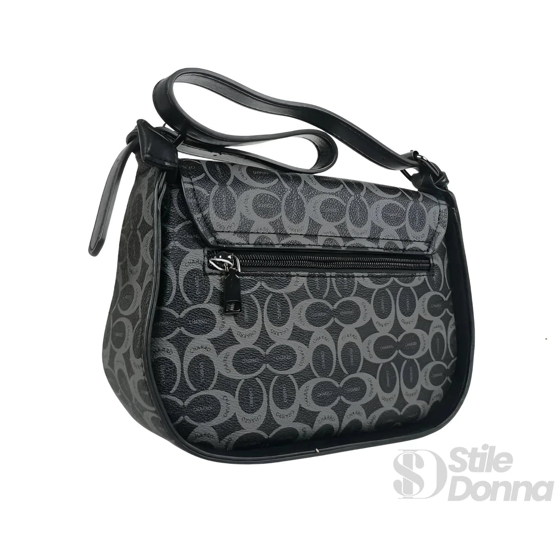 Charro Borsa Saddle in Ecopelle con Tracolla