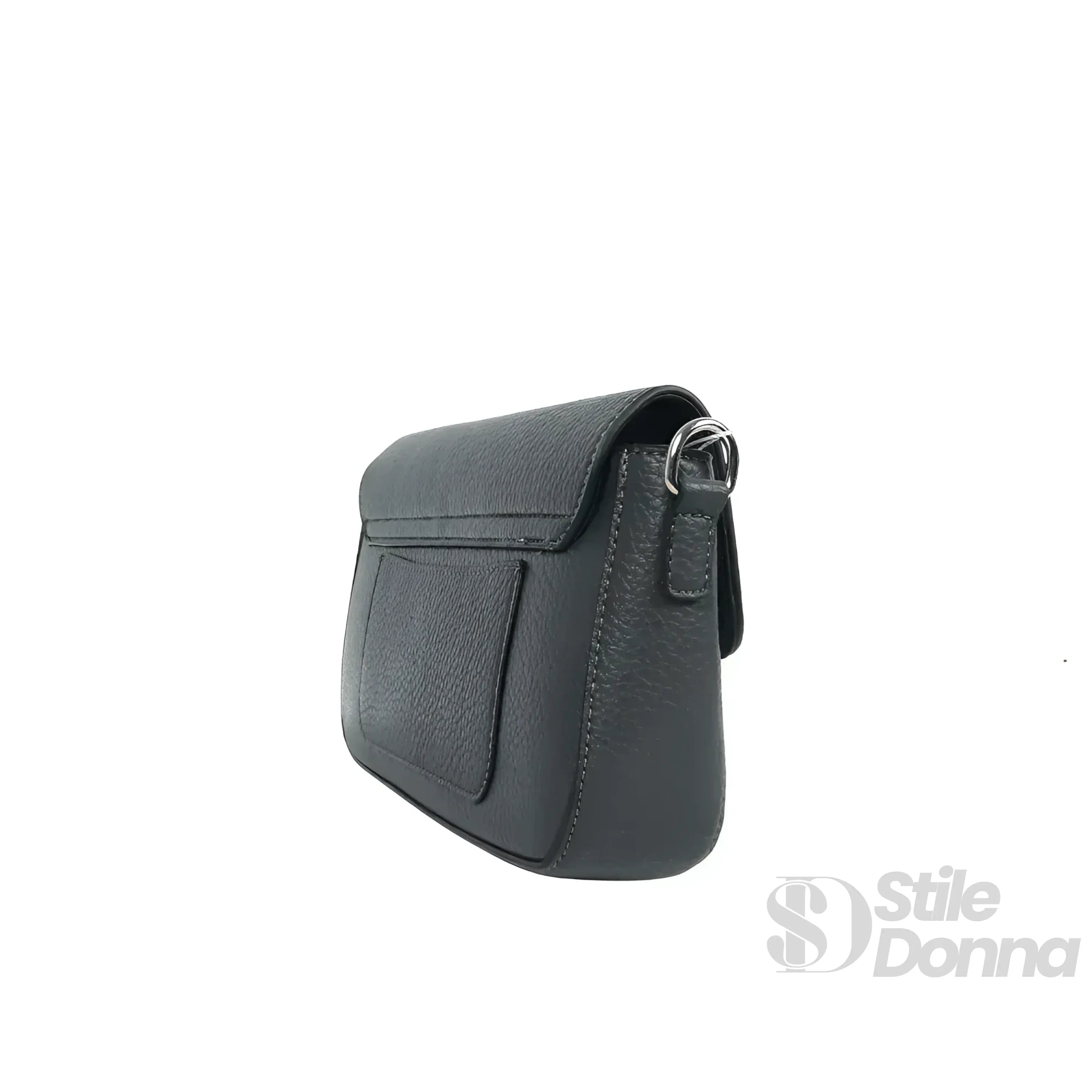 Charro borsa ecopelle PU crossbody nera – dettaglio manico rimovibile