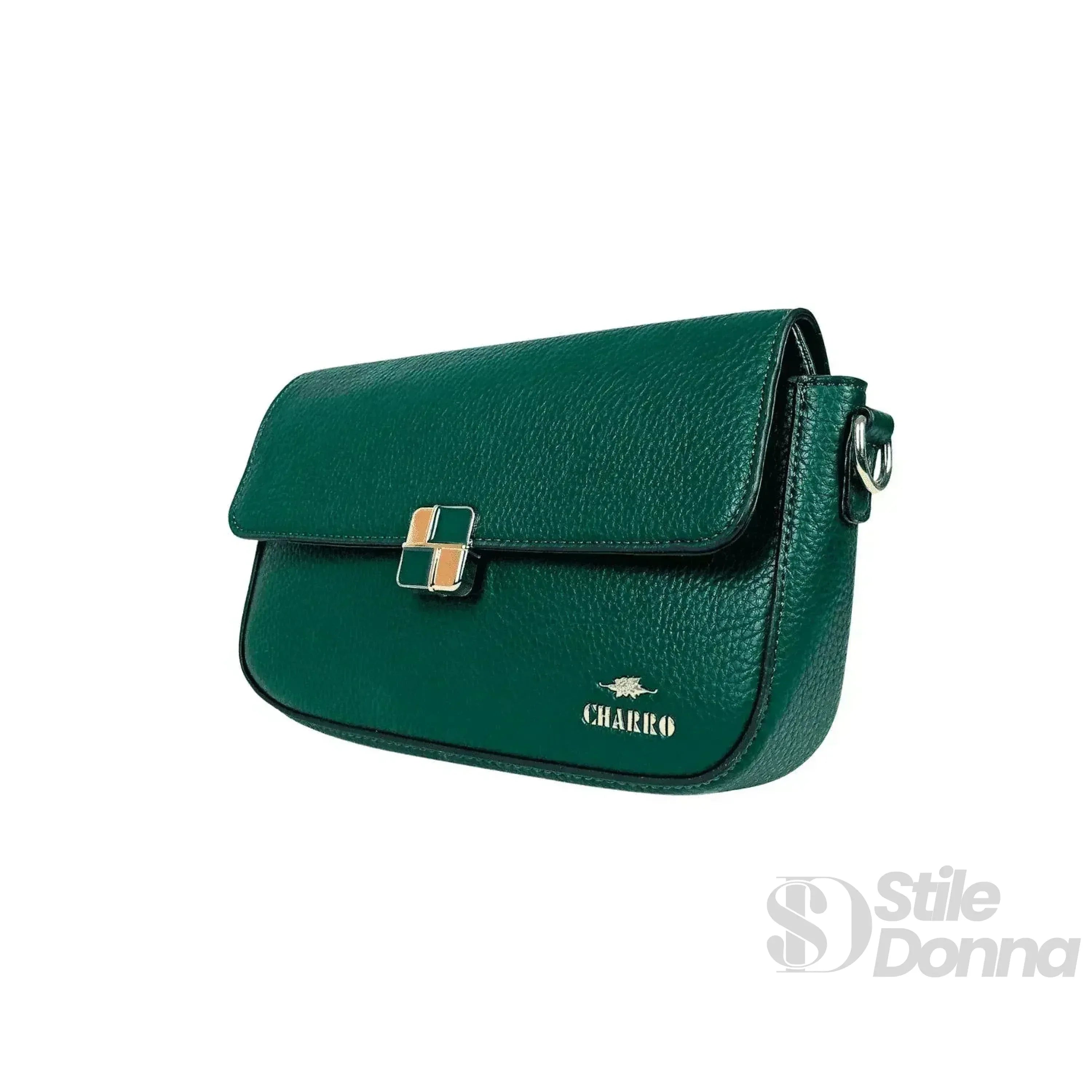 Charro borsa ecopelle PU crossbody nera con manico rimovibile – vista supplementare 2