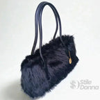 Coconuda Borsa a Mano in Ecopelle e Pelliccia Sintetica - Stile Donna Bags