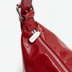 Coconuda Borsa a Tracolla in Ecopelle Verniciata con Catena - Stile Donna Bags