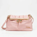 Coconuda pochette ecopelle morbida donna – borsa indossata