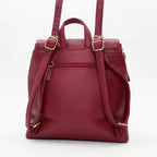 Coconuda Zaino Rosso in Ecopelle con Spallacci Regolabili - Stile Donna Bags