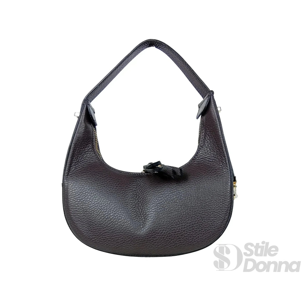 Elite Borsa Hobo in Vera Pelle Prodotta in Italia - Stile Donna Bags