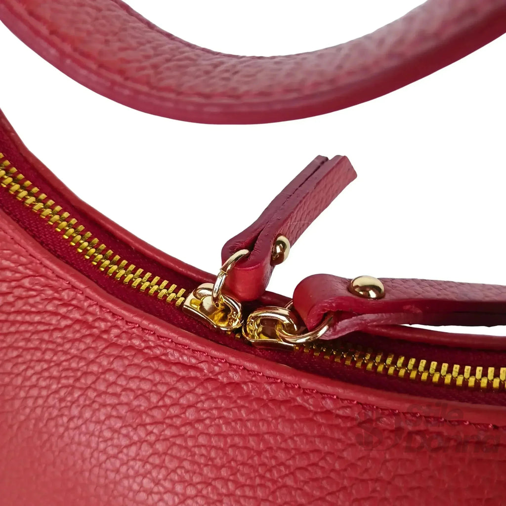 Elite Borsa Hobo in Vera Pelle Prodotta in Italia - Stile Donna Bags