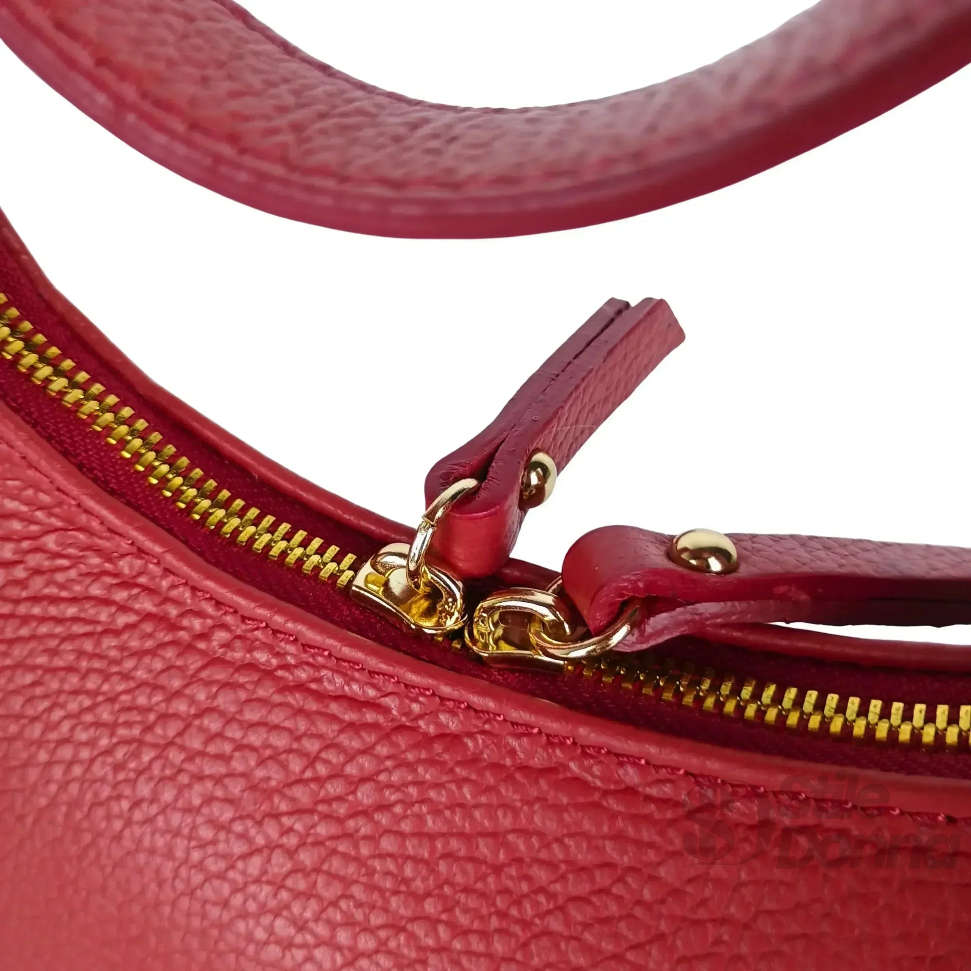 Elite borsa hobo vera pelle – dettaglio manico