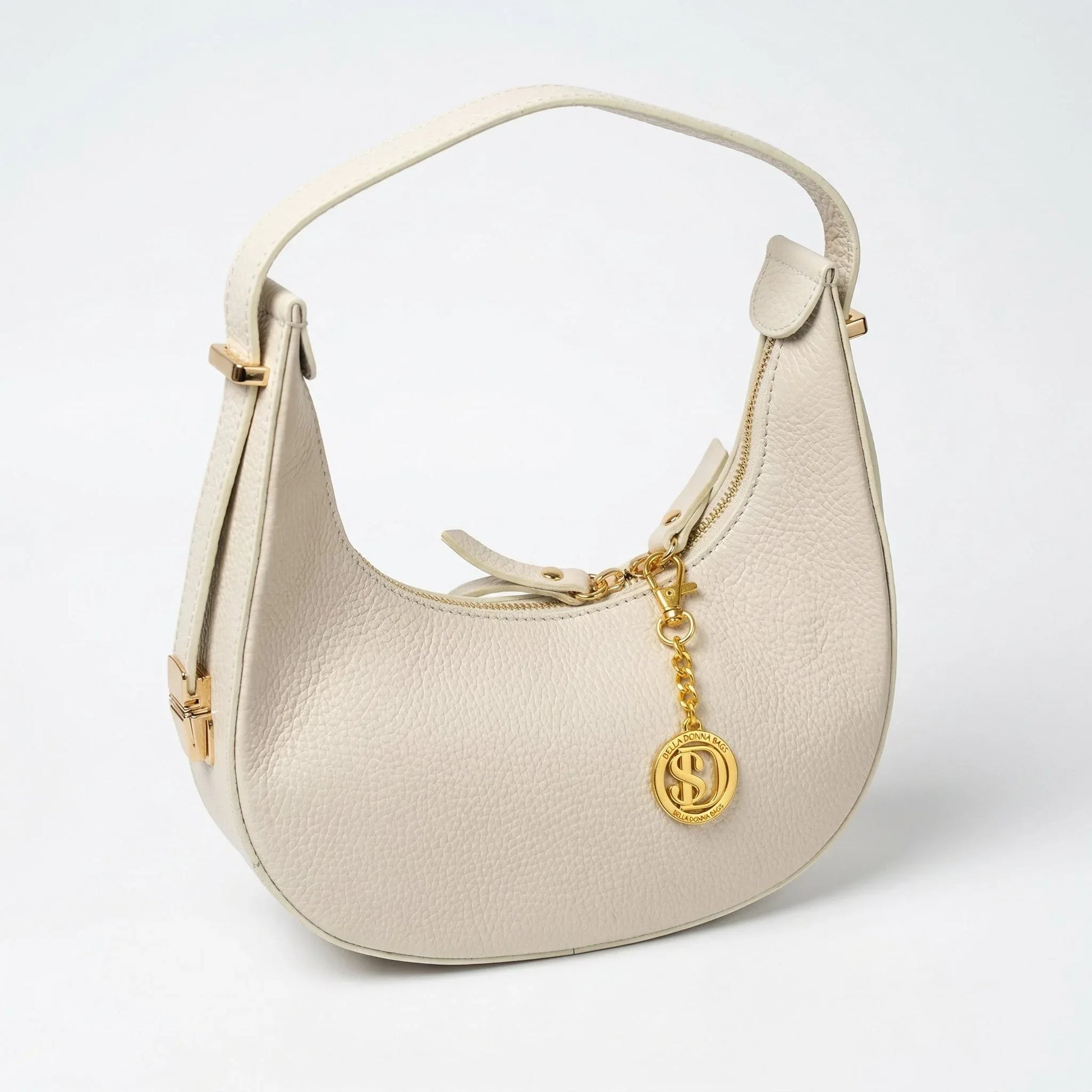 Elite borsa hobo vera pelle italiana – vista posteriore