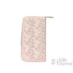 Gianmarco Venturi Portafoglio Traforato in Ecopelle con Dettagli Dorati - Stile Donna Bags