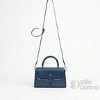 Herisson Firenze Borsa Strutturata Classica in Ecopelle con Hardware Oro - Stile Donna Bags