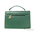 Herisson Firenze Borsa in Pelle Vegana con Dettagli Dorati - Stile Donna Bags