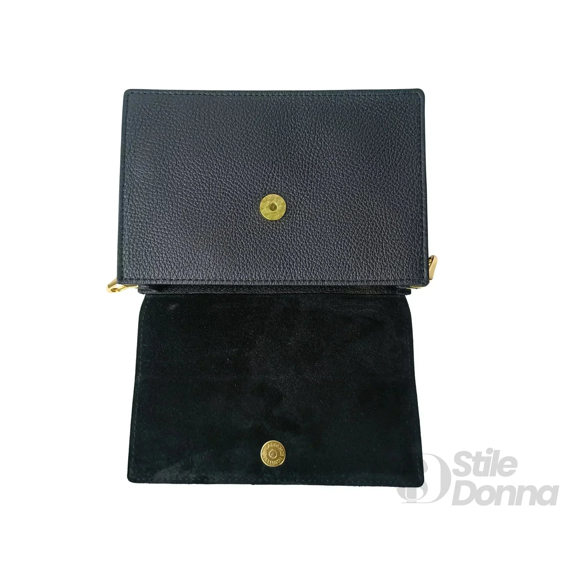 Luxe Crossbody borsa a tracolla vera pelle – vista dall'alto